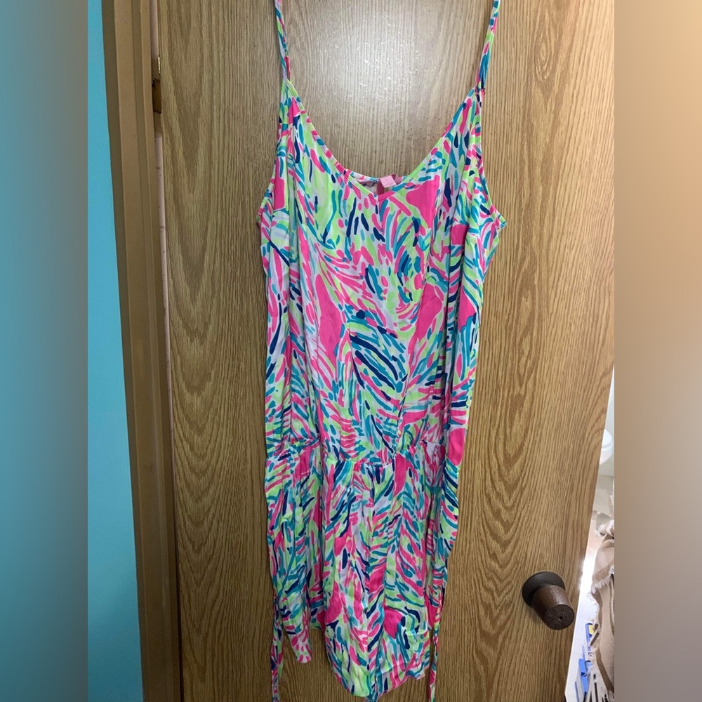 Lily Pulitzer romper Womens xl Euc
